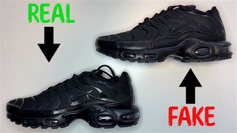 fake vs real nike tns|authentic nike.